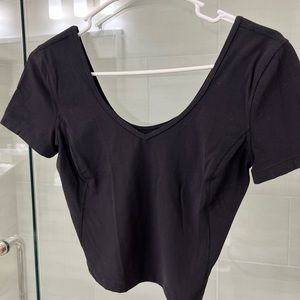 Lululemon align top, size 4, black